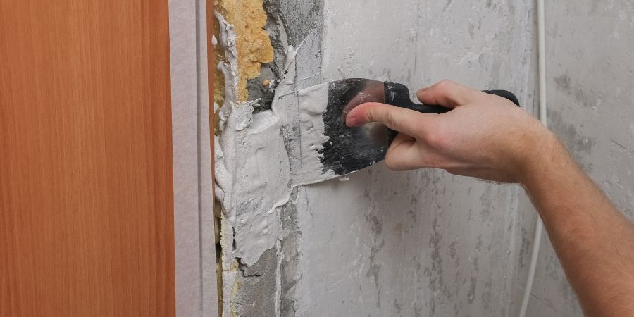 Flickarbeiten-Risse