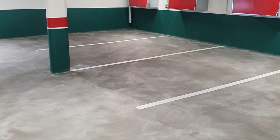 Parkplatzbeschriftung