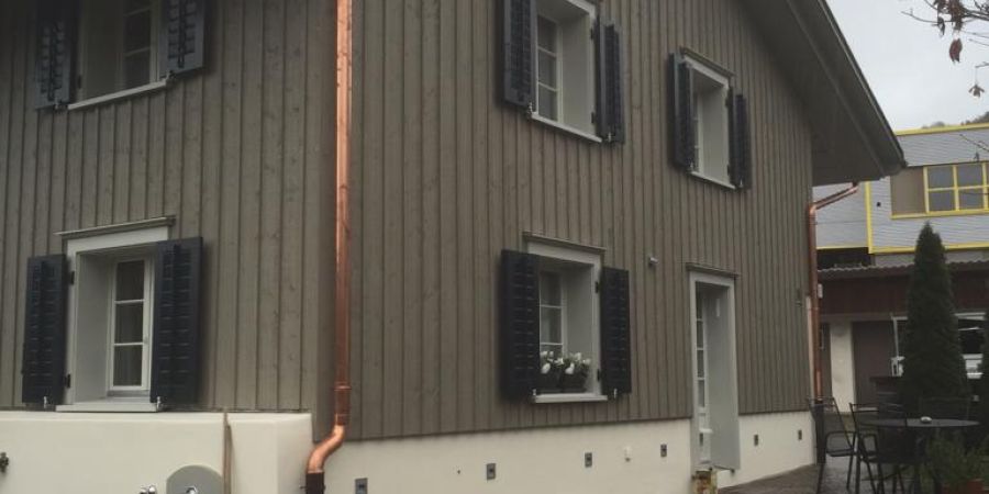 Malerarbeit-Aussenfassade-Holz